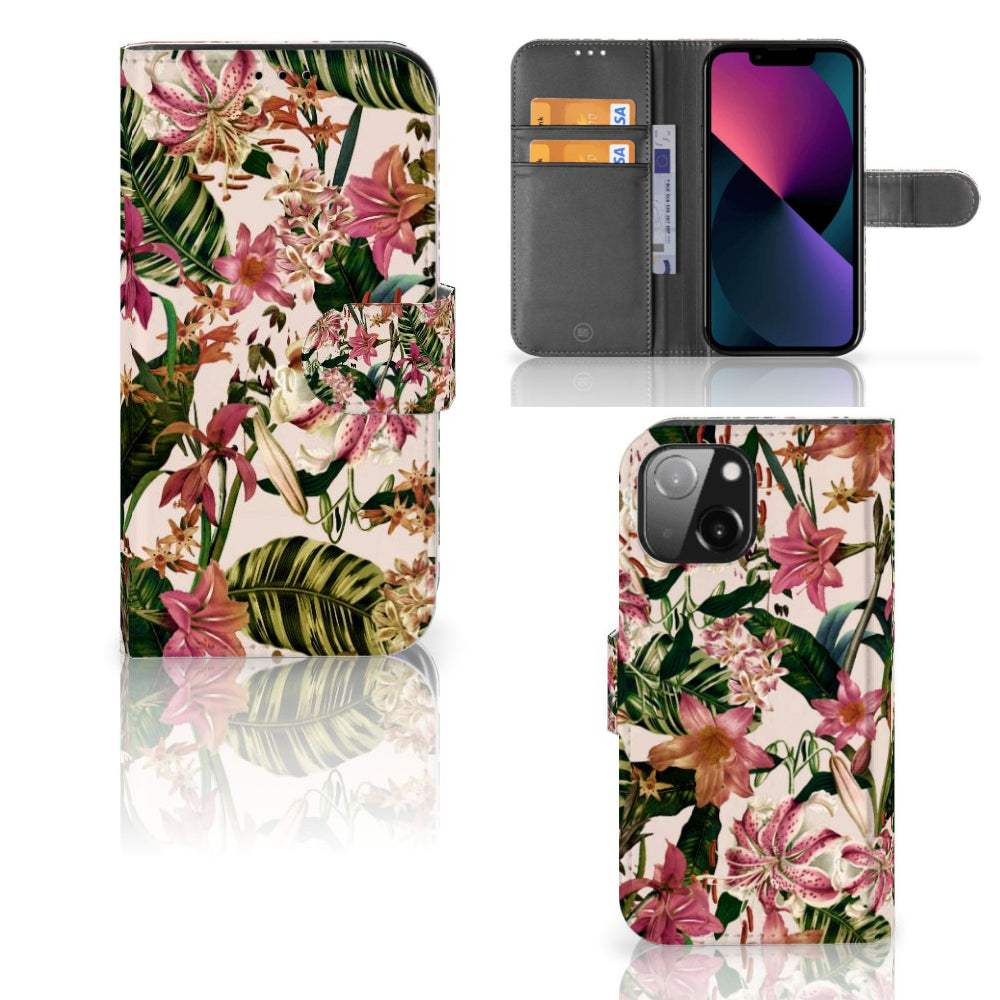 iPhone 13 Mini Hoesje Flowers