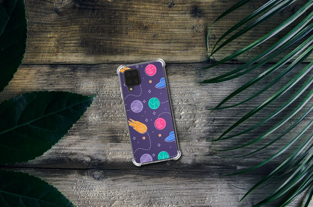 Samsung Galaxy A12 Anti Shock Bumper Case Space - B2C Telecom