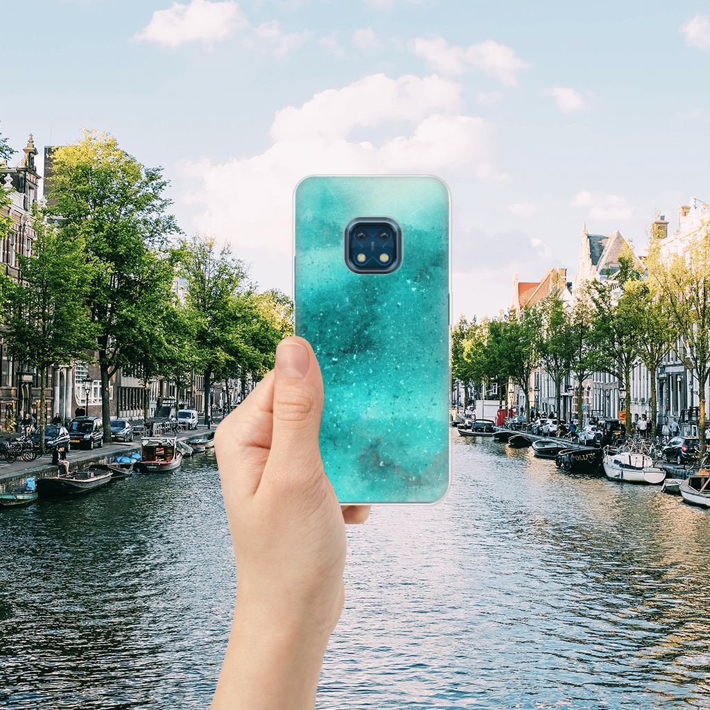 Hoesje maken Nokia XR20 Painting Blue