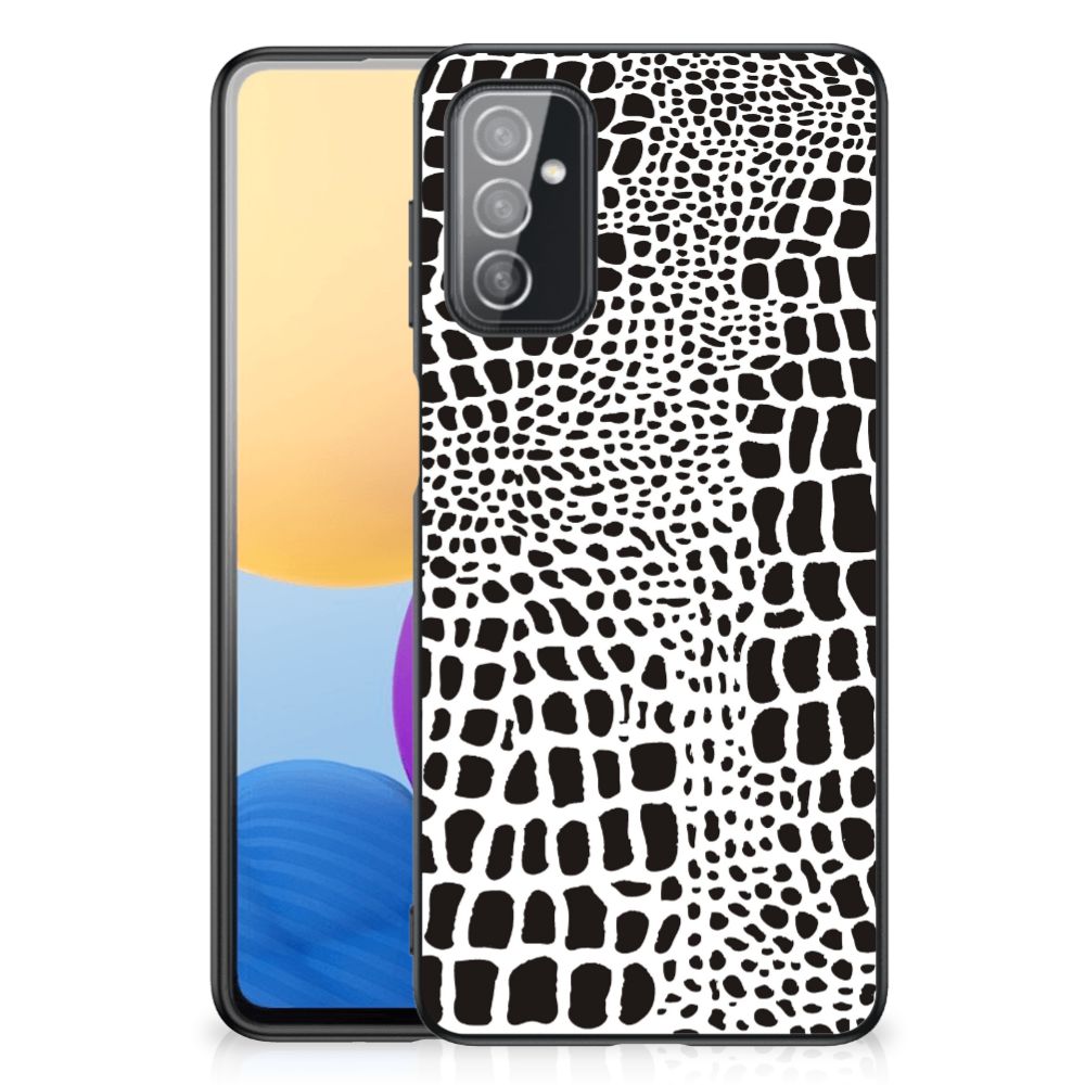 Samsung Galaxy M52 Dierenprint Telefoonhoesje Slangenprint