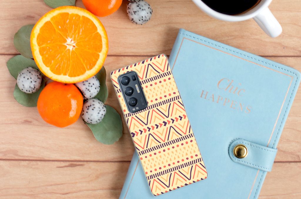 OPPO Find X3 Neo TPU bumper Aztec Yellow B2C Telecom