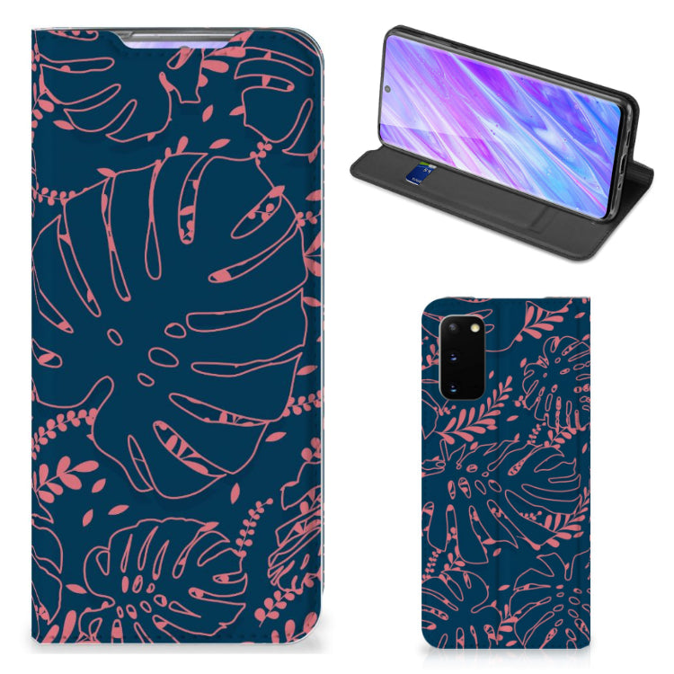 Samsung Galaxy S20 Smart Cover Palm Leaves