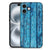 iPhone 16 Plus Houten Print Telefoonhoesje Wood Blue