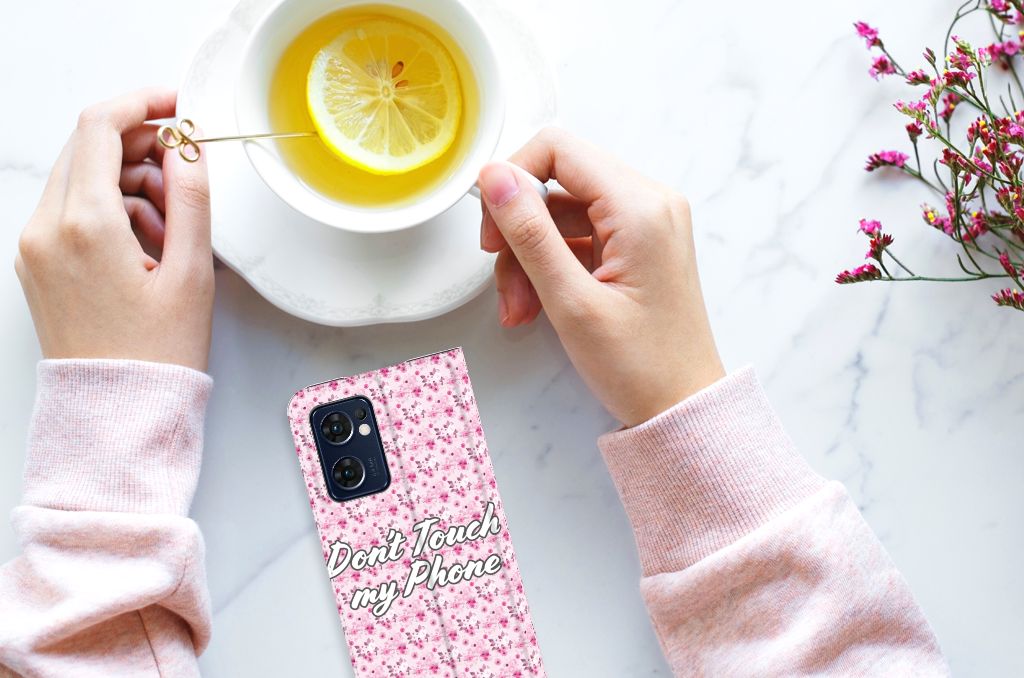OPPO Find X5 Lite | Reno7 5G Design Case Flowers Pink DTMP - B2C Telecom