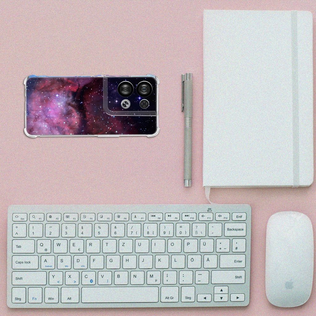 Shockproof Case voor OPPO Reno8 Galaxy B2C Telecom