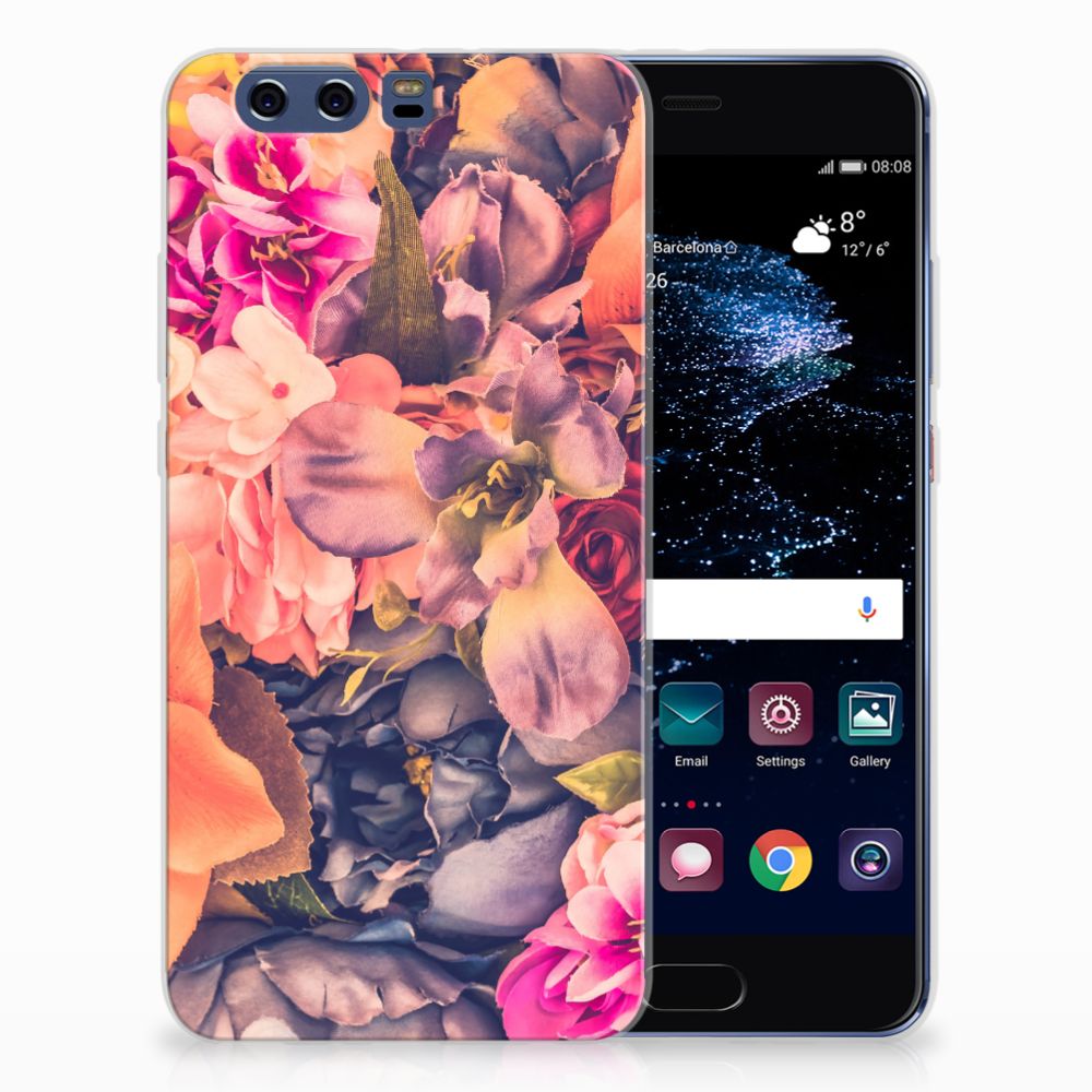 Huawei P10 Plus TPU Case Bosje Bloemen