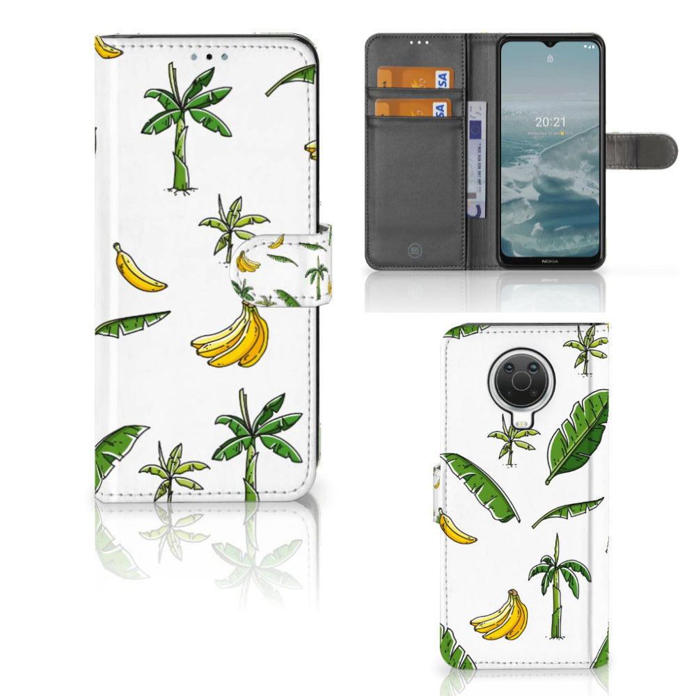 Nokia G10 | G20 Hoesje Banana Tree