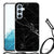 Samsung Galaxy A54 5G Anti-Shock Hoesje Marmer Zwart - Origineel Cadeau Vader B2C Telecom