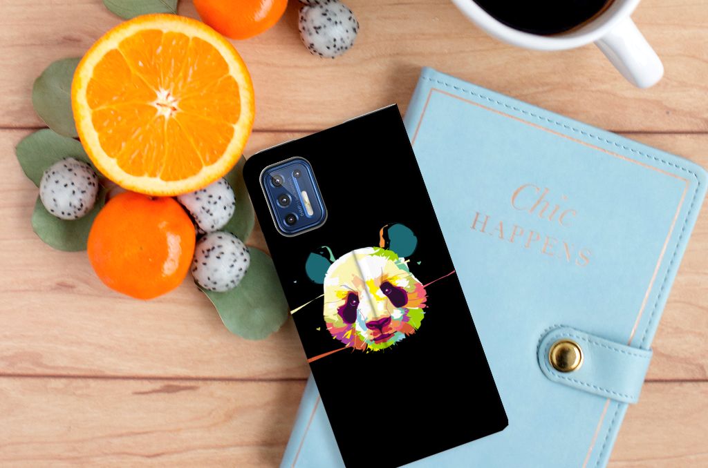 Motorola Moto G9 Plus Magnet Case Panda Color - B2C Telecom