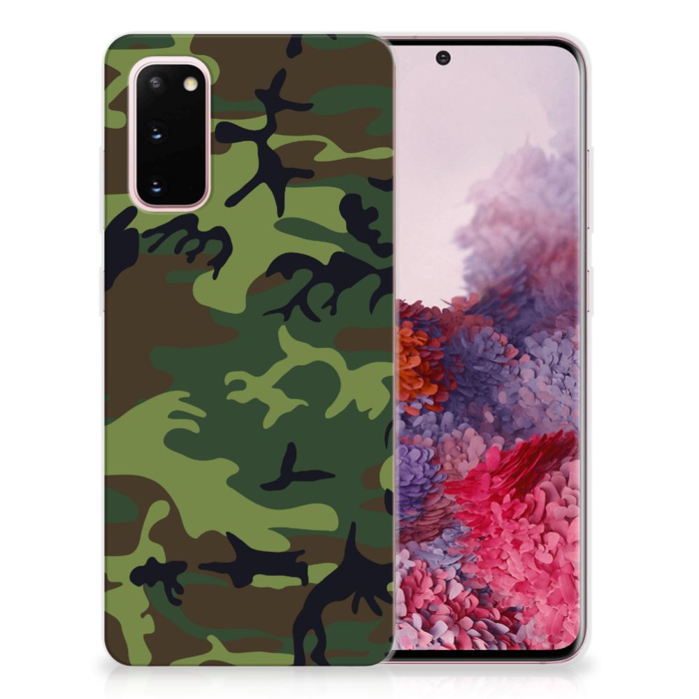 Samsung Galaxy S20 TPU bumper Army Dark B2C Telecom