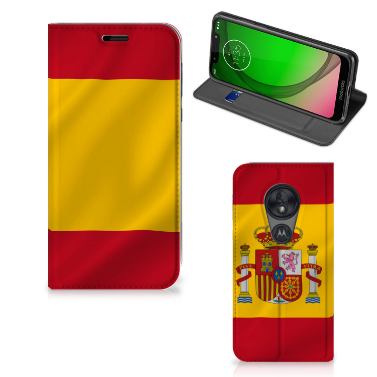 Motorola Moto G7 Play Standcase Spanje - B2C Telecom