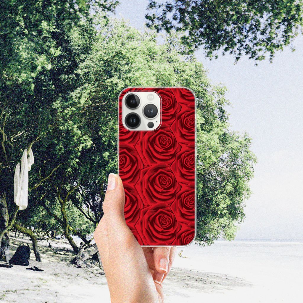 iPhone 13 Pro Max TPU Case Red Roses B2C Telecom