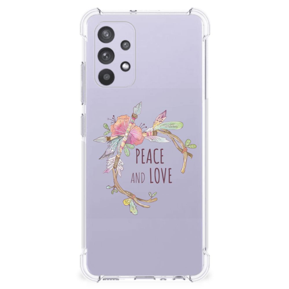 Samsung Galaxy A32 4G | A32 5G Enterprise Editie Stevig Bumper Hoesje Boho Text B2C Telecom
