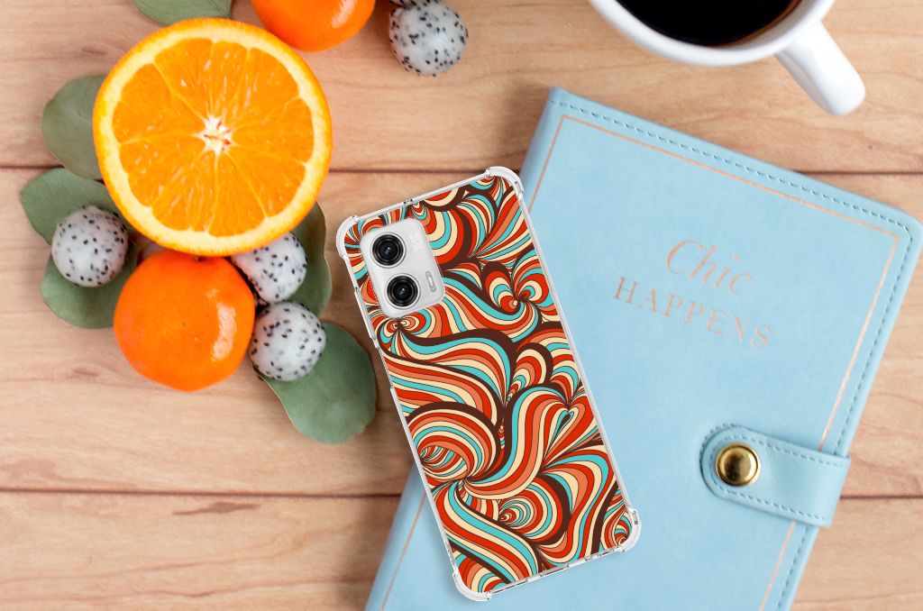 Motorola Moto G73 Back Cover Retro B2C Telecom