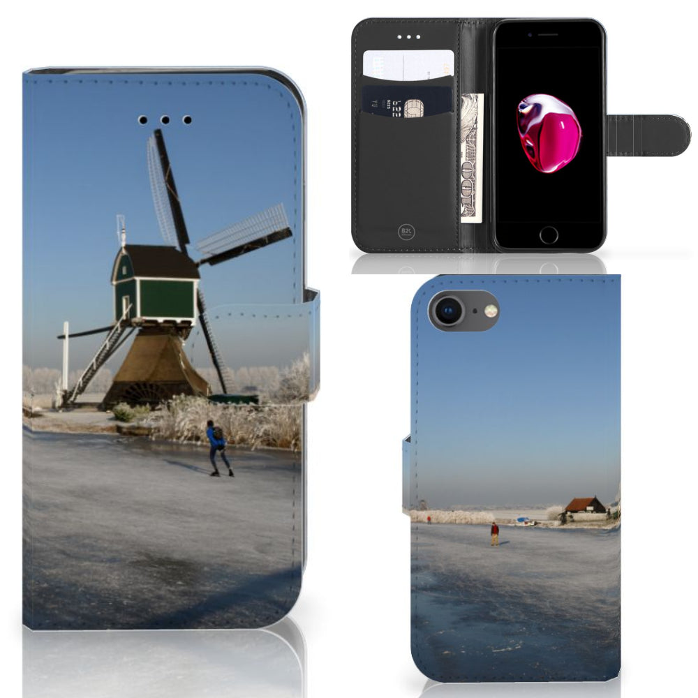 iPhone 7 | 8 | SE (2020) | SE (2022) Flip Cover Schaatsers