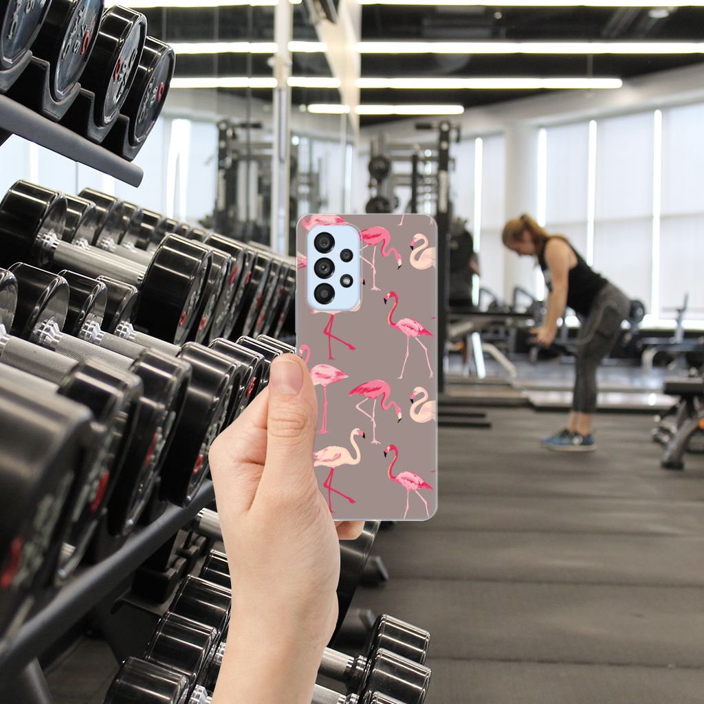 Samsung Galaxy A53 5G TPU Hoesje Flamingo B2C Telecom