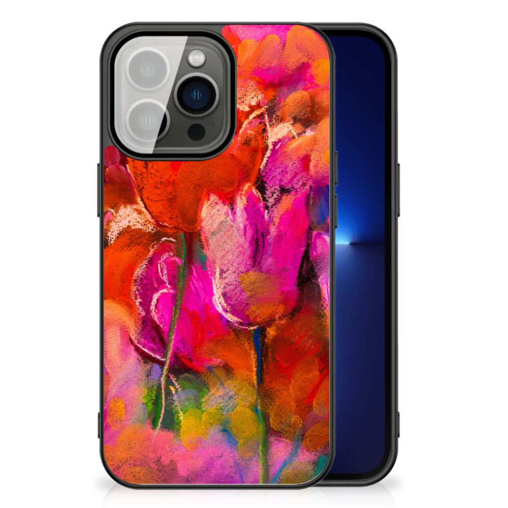 Kleurrijke Telefoonhoesje iPhone 13 Pro Tulips B2C Telecom