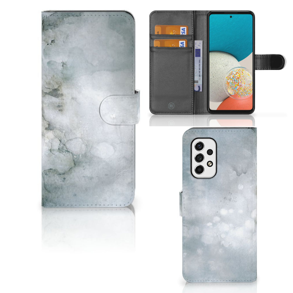 Hoesje Samsung Galaxy A53 Painting Grey