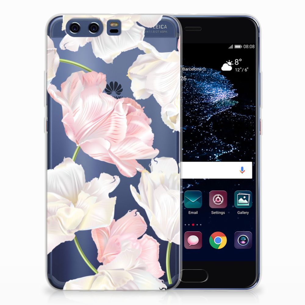 Huawei P10 Plus TPU Case Lovely Flowers
