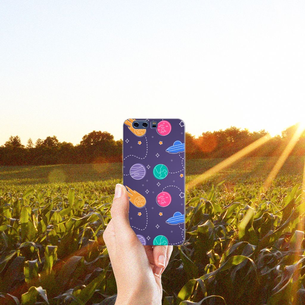 Huawei P10 Plus Silicone Back Cover Space