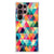 Samsung Galaxy S23 Ultra Doorzichtige Silicone Hoesje Geruit B2C Telecom