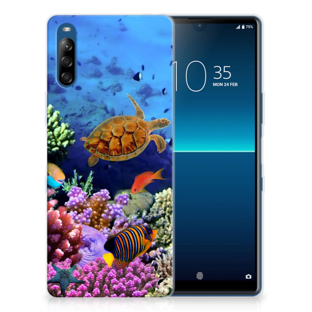Sony Xperia L4 TPU Hoesje Vissen
