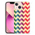 iPhone 13 mini TPU bumper Zigzag Multi Color