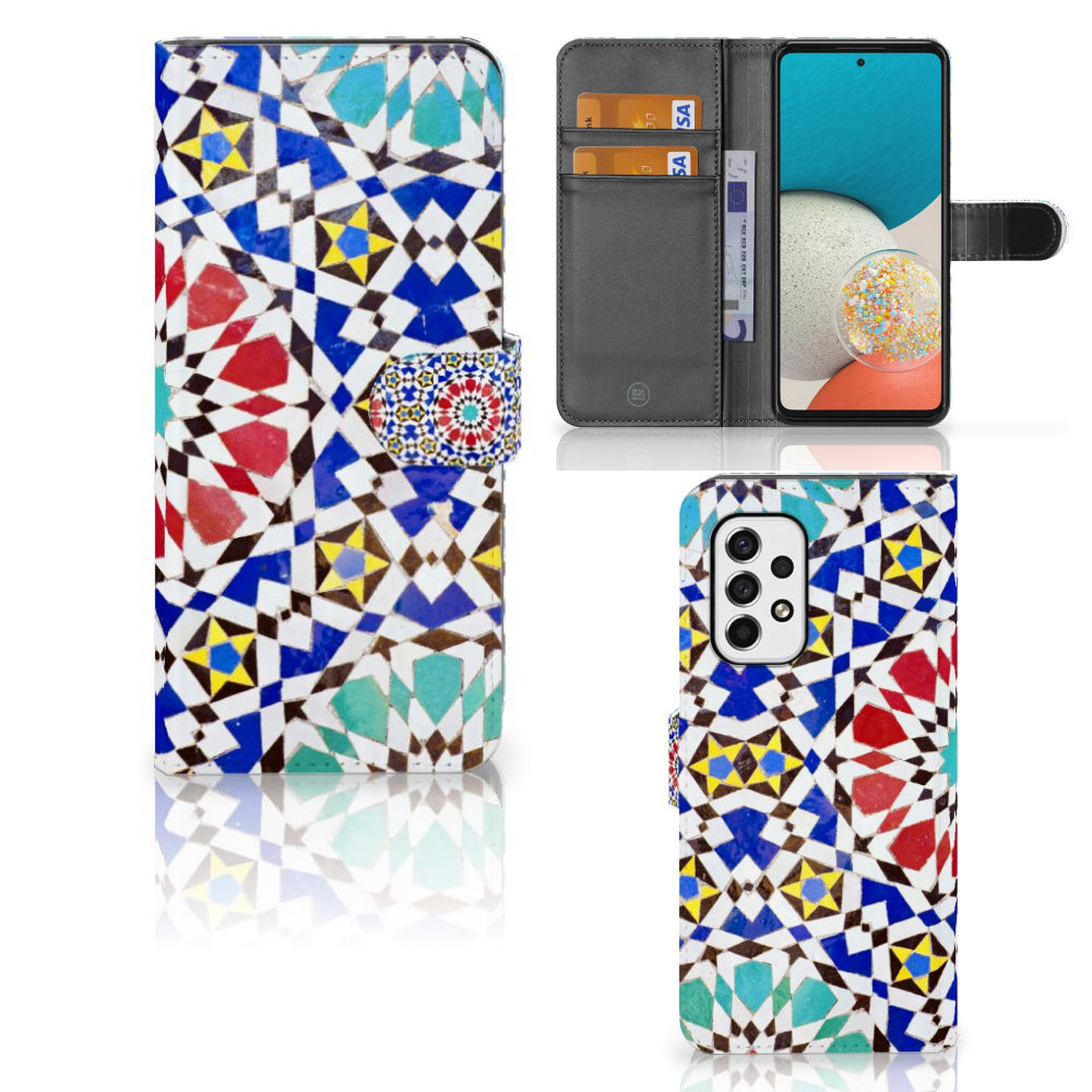 Samsung Galaxy A53 Bookcase Mozaïek