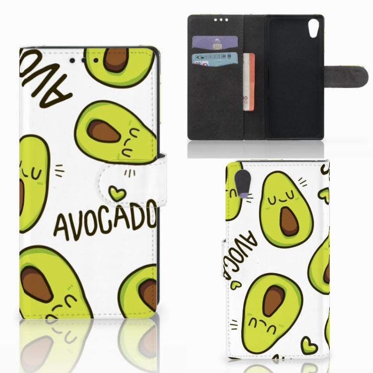 Sony Xperia XA1 Leuk Hoesje Avocado Singing