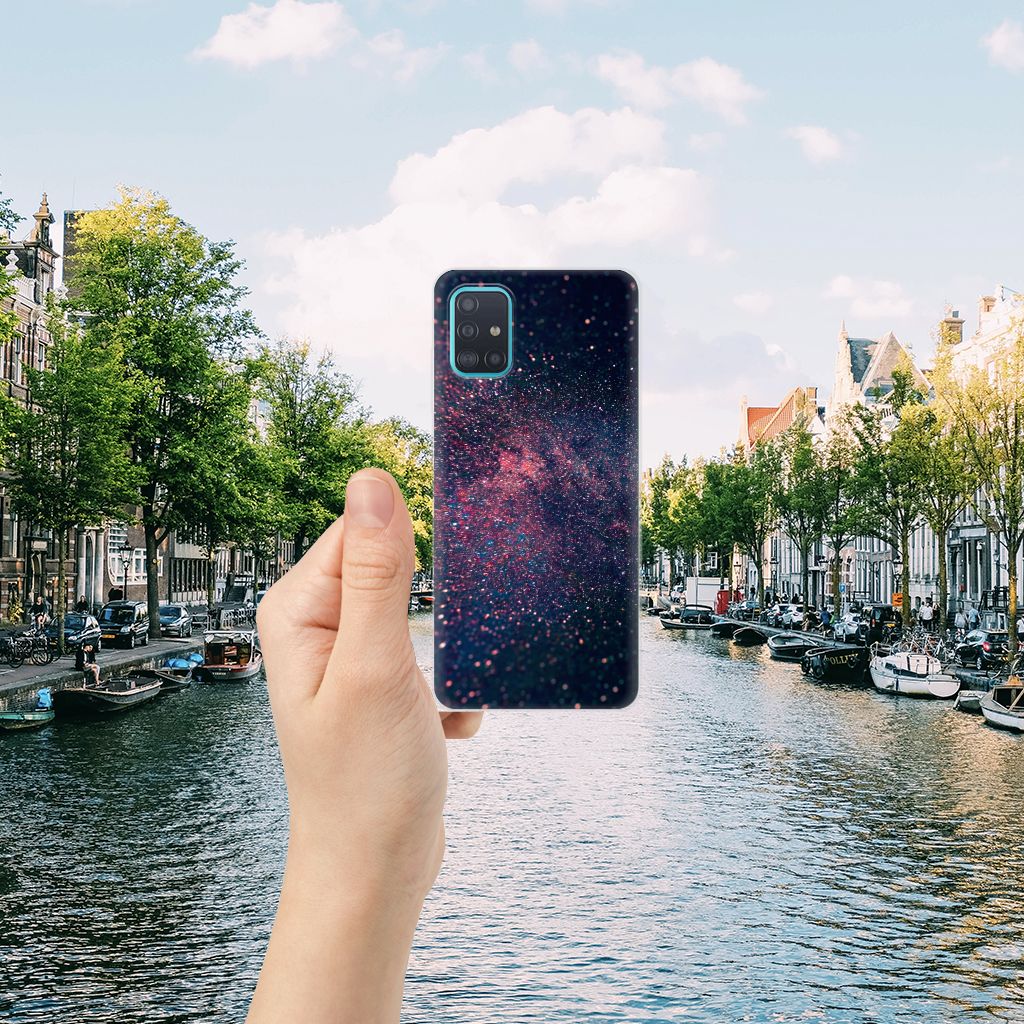 Samsung Galaxy A51 TPU Hoesje Stars B2C Telecom