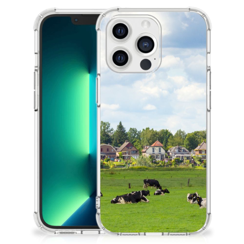 iPhone 13 Pro Max Case Anti-shock Koeien - B2C Telecom