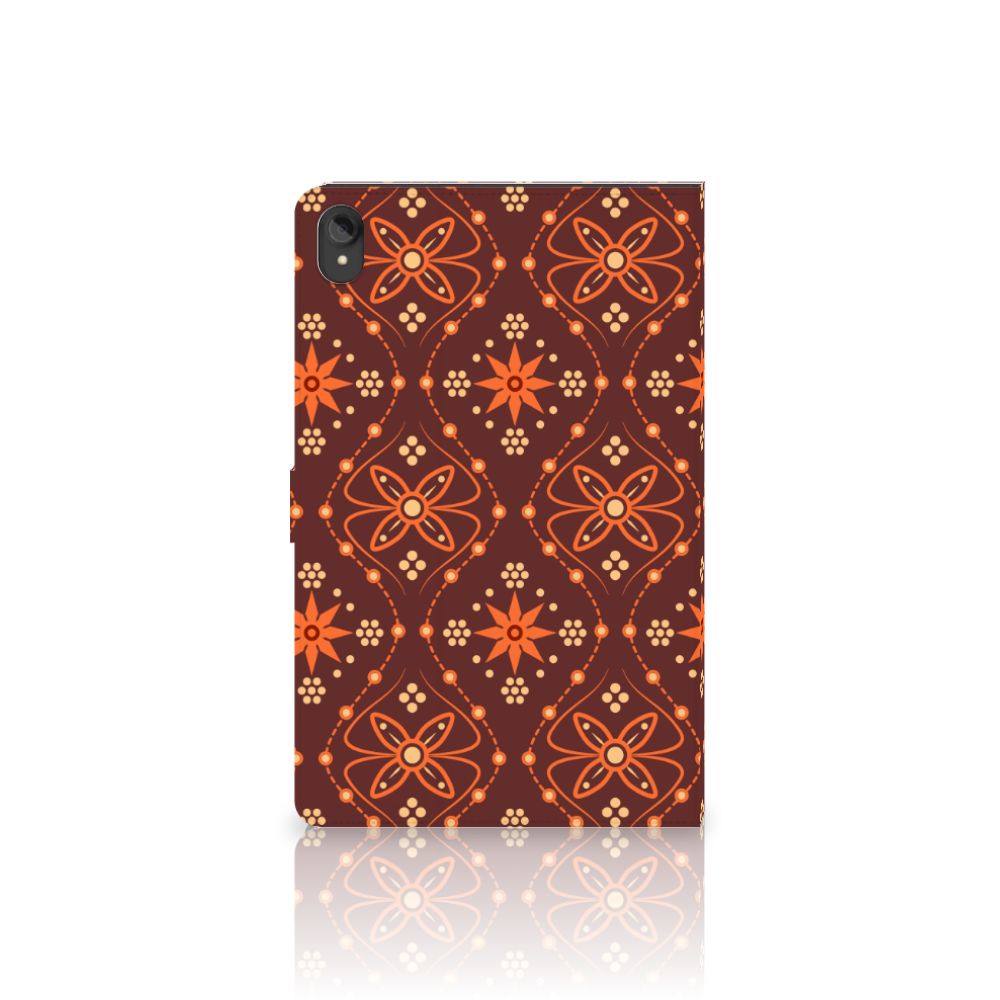 Lenovo Tab P11 | P11 Plus Tablet Hoes Batik Brown