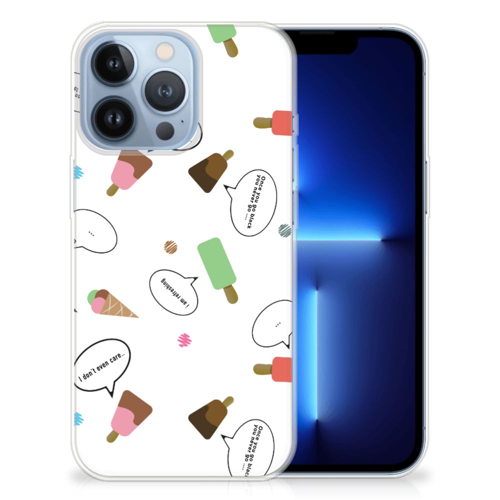 Apple iPhone 13 Pro Siliconen Case IJsjes B2C Telecom