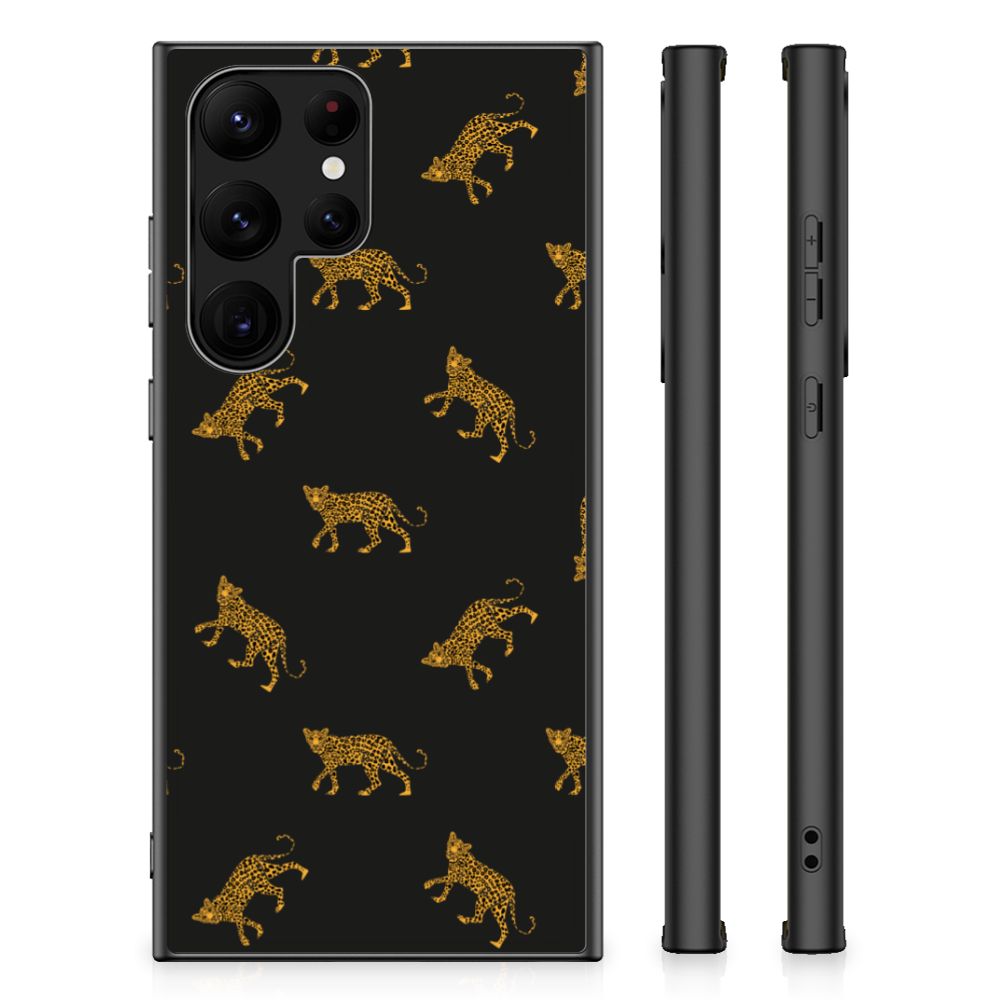 Dierenprint Telefoonhoesje voor Samsung Galaxy S23 Ultra Leopards B2C Telecom