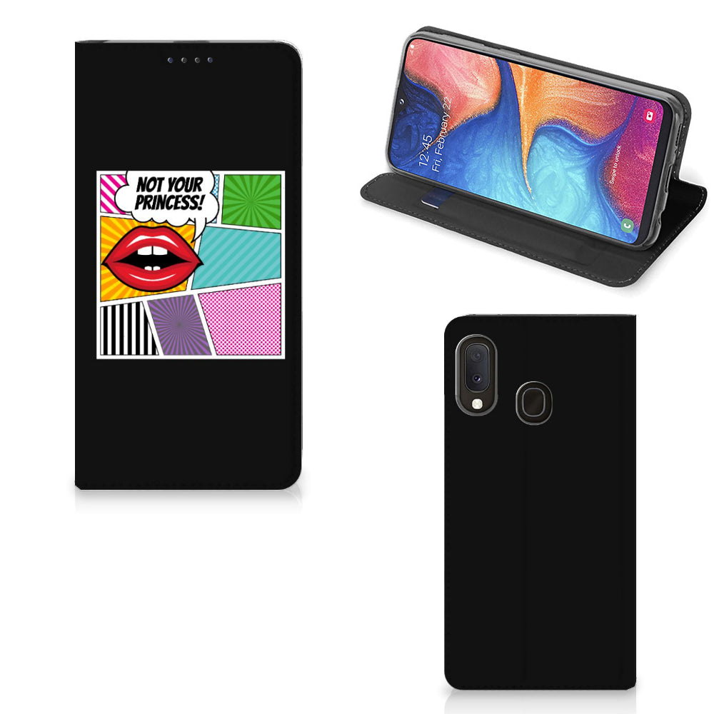 Samsung Galaxy A20e Hippe Standcase Popart Princess