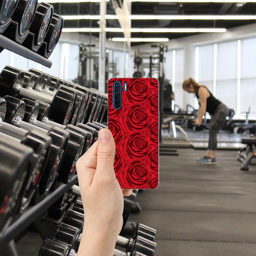 OPPO A91 TPU Case Red Roses B2C Telecom