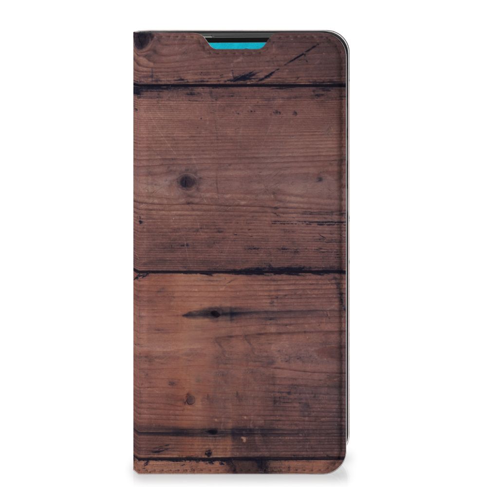 Samsung Galaxy A73 Book Wallet Case Old Wood - B2C Telecom