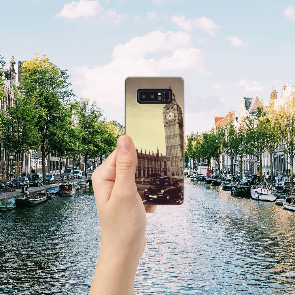 Samsung Galaxy Note 8 Siliconen Back Cover Londen