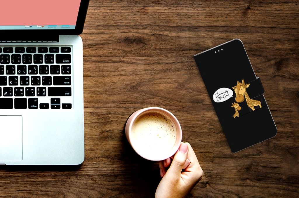 Samsung Note 10 Lite Leuk Hoesje Giraffe