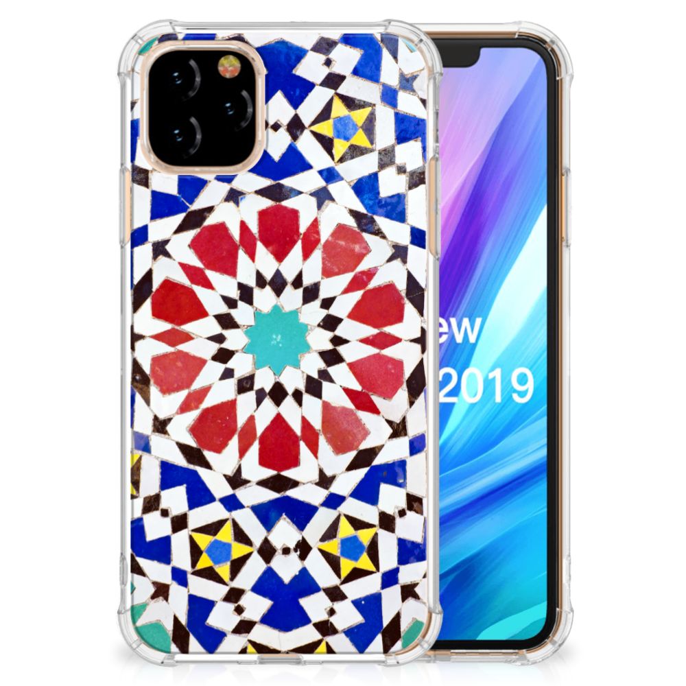 Apple iPhone 11 Pro Anti-Shock Hoesje Mozaïek