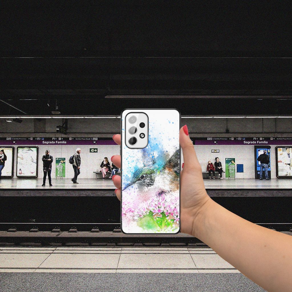 Kleurrijke Telefoonhoesje Samsung Galaxy A53 Vogel B2C Telecom