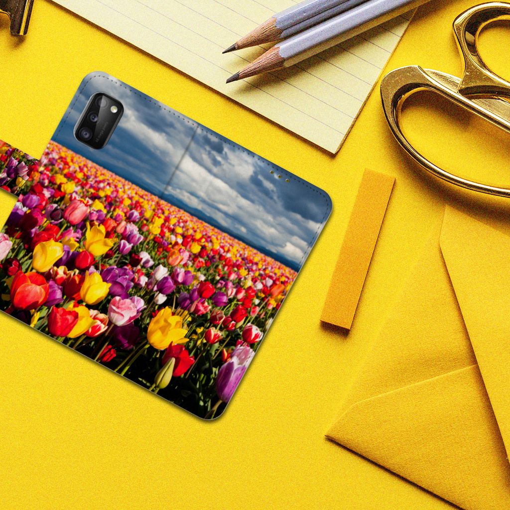 Samsung Galaxy A41 Hoesje Tulpen