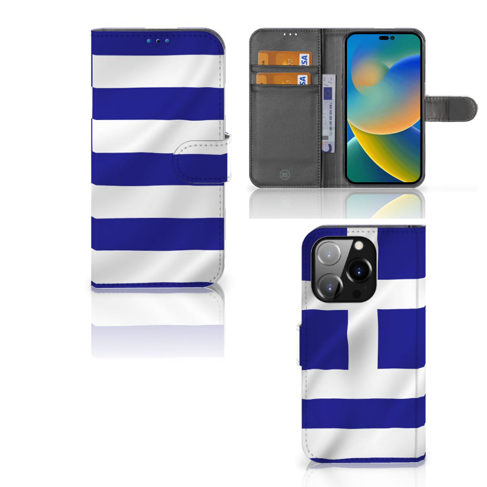 iPhone 14 Pro Bookstyle Case Griekenland