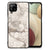 Samsung Galaxy A12 Marmeren Print Telefoonhoesje Marmer Beige B2C Telecom