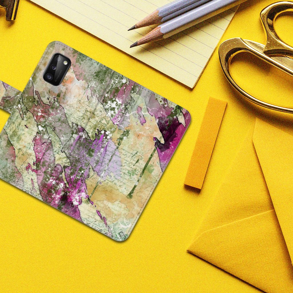 Hoesje Samsung Galaxy A41 Letter Painting