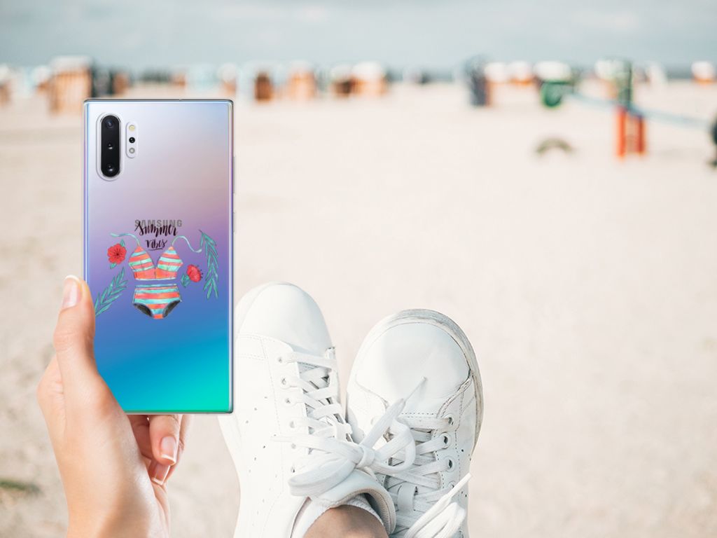 Samsung Galaxy Note 10 Plus Telefoonhoesje met Naam Boho Summer