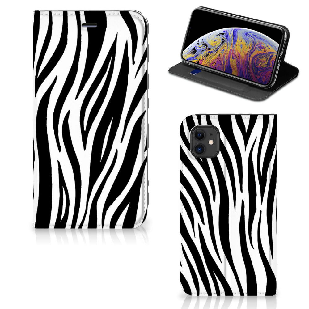 Apple iPhone 11 Hoesje maken Zebra
