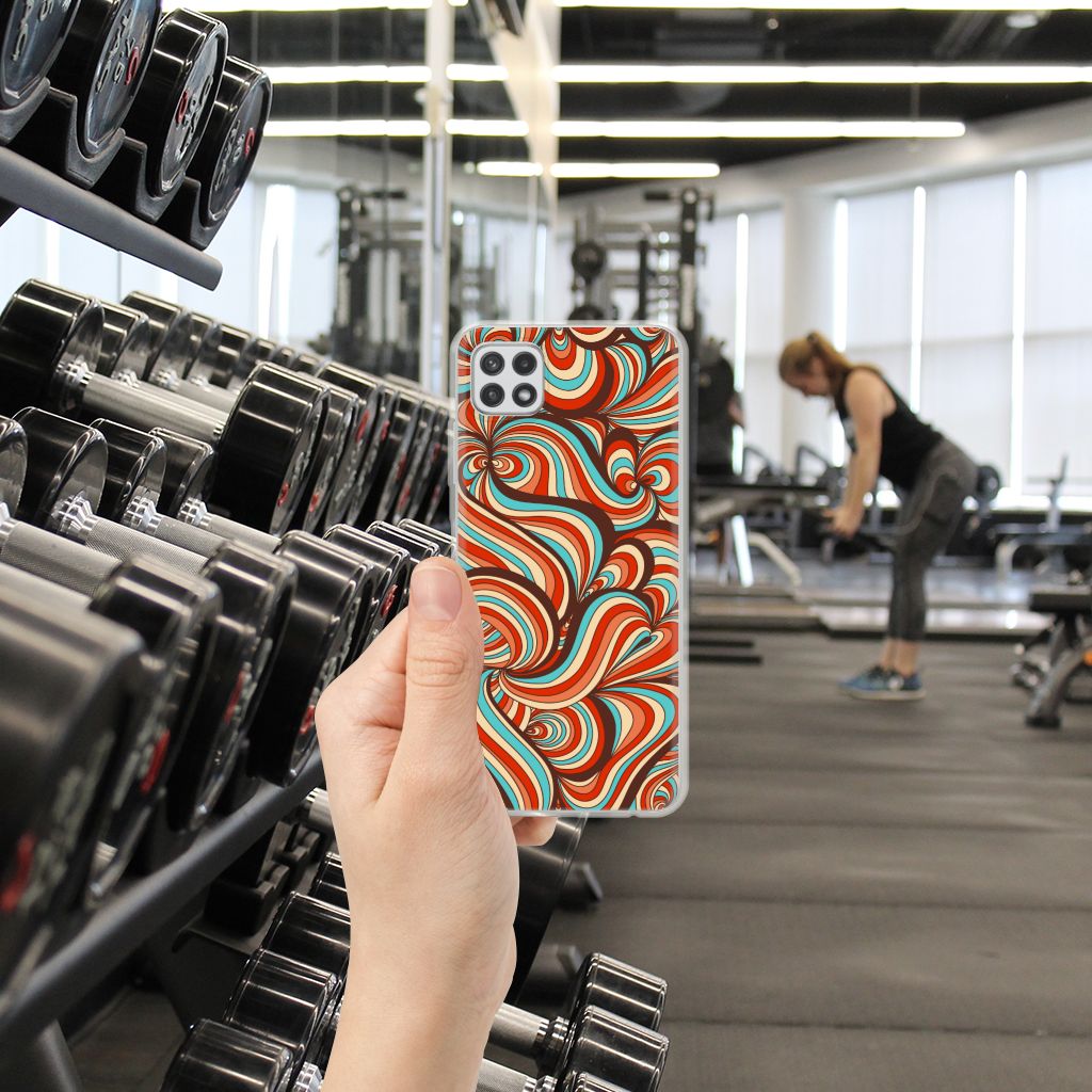 Samsung Galaxy A22 5G Hoesje maken Retro B2C Telecom
