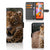 Samsung Galaxy M11 | A11 Telefoonhoesje met Pasjes Luipaard