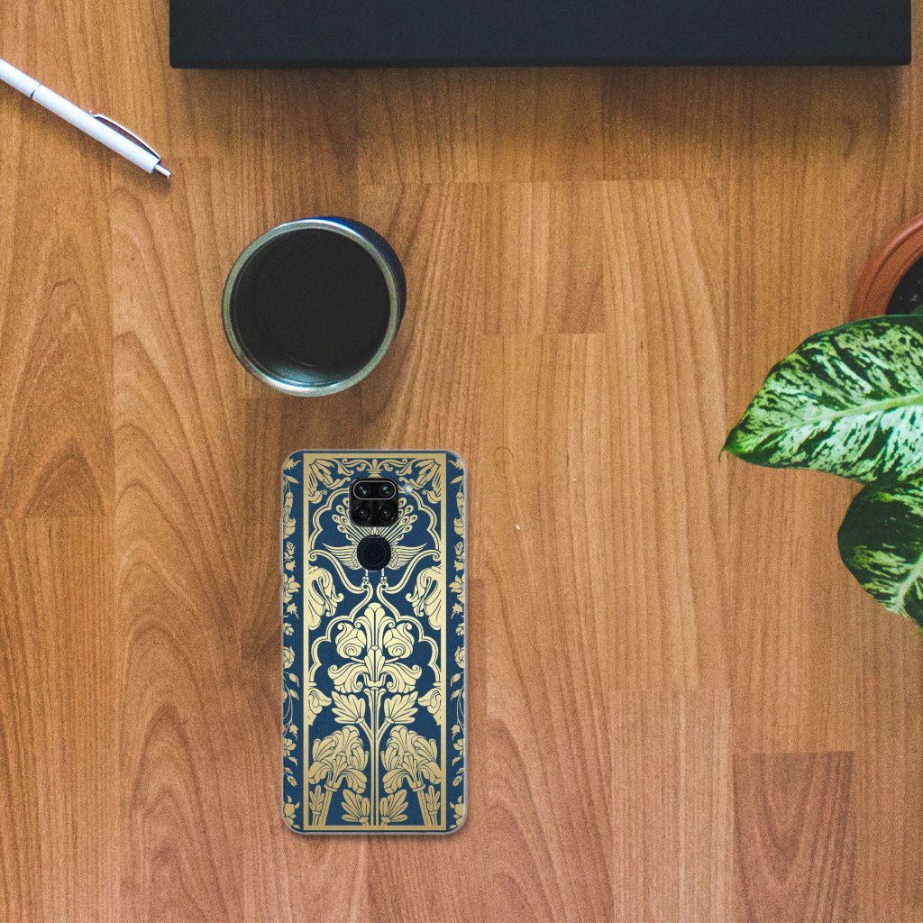 Xiaomi Redmi Note9 TPU Case Beige Flowers B2C Telecom